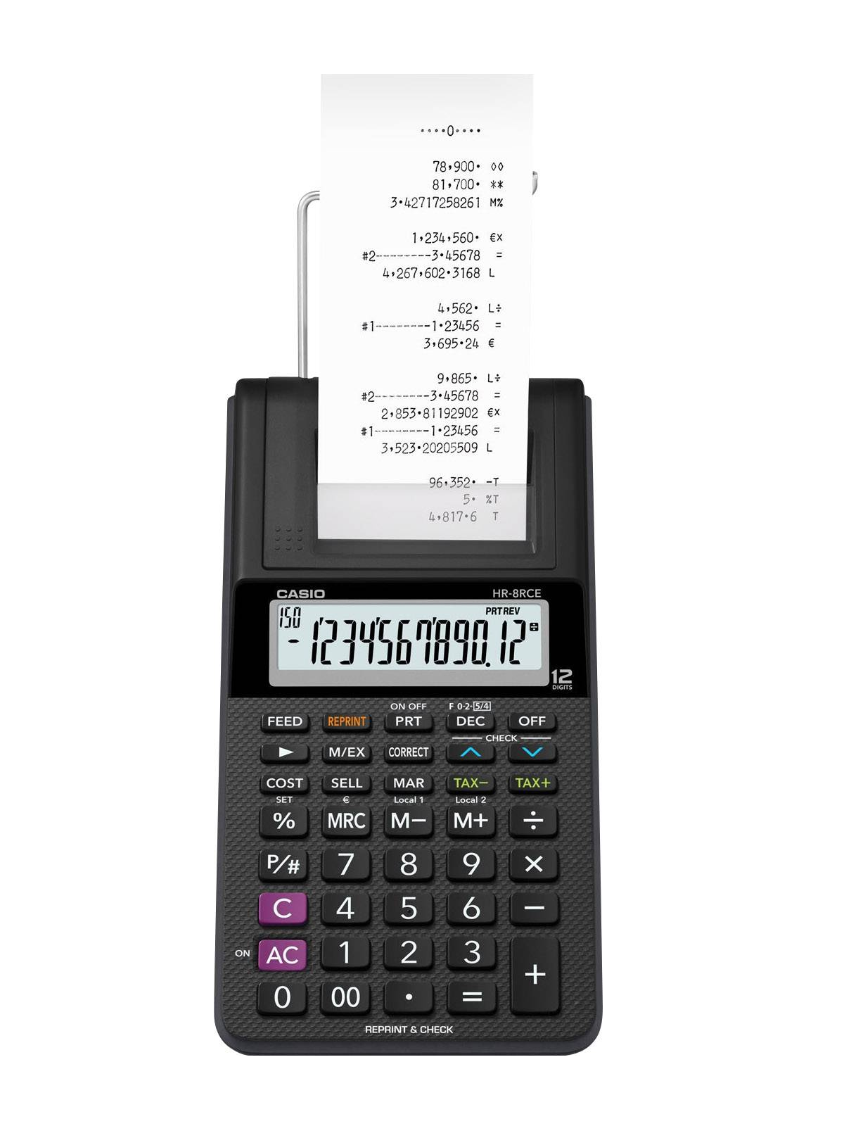 CASIO HR-8RCE HR-8RCE Calcolatrici Casio