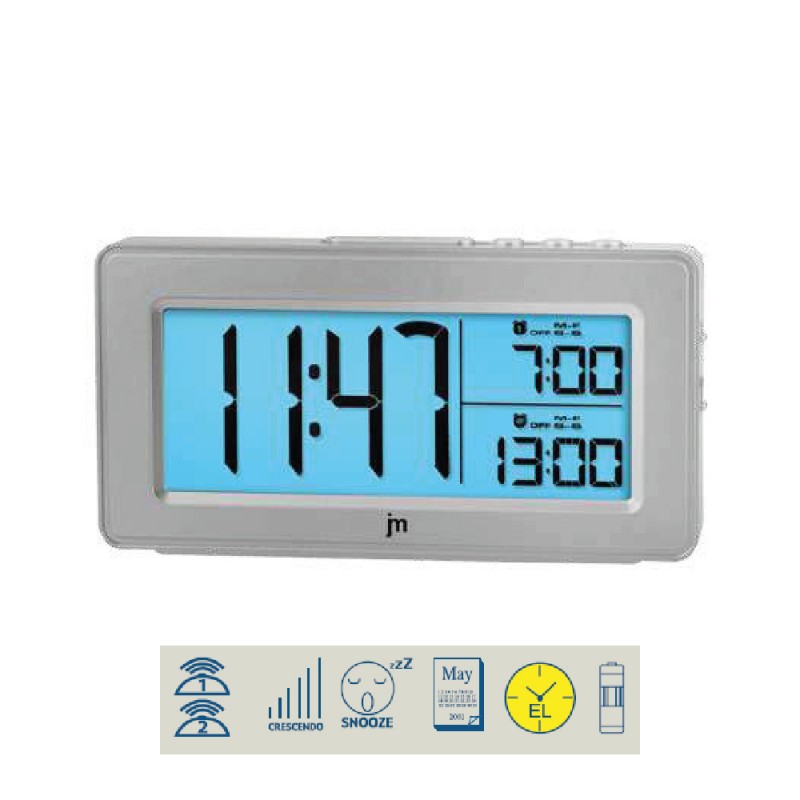 SVEGLIA DIGITALE RADIOCONTROLLATA JD9036-S JD9036-S Lowell