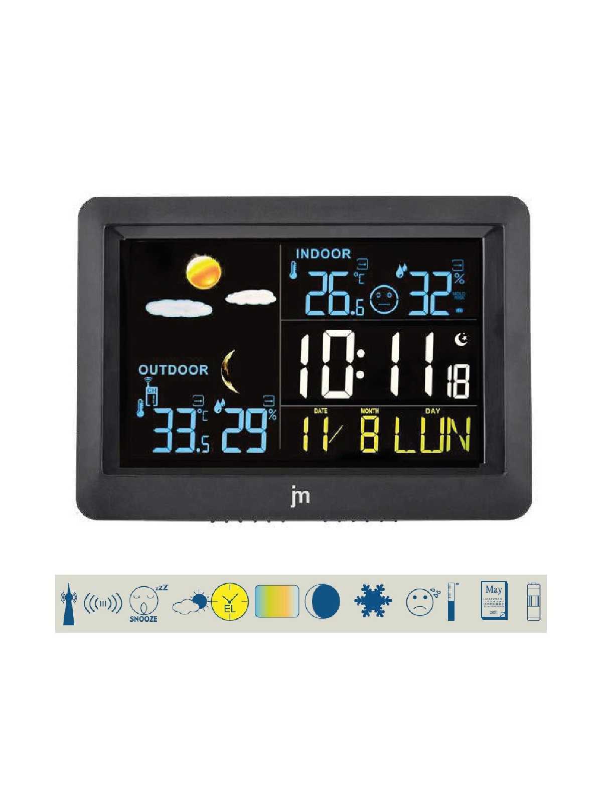 STAZIONE BAROMETRICA RADIOCONTROLLATA JD9528 JD9528 Lowell