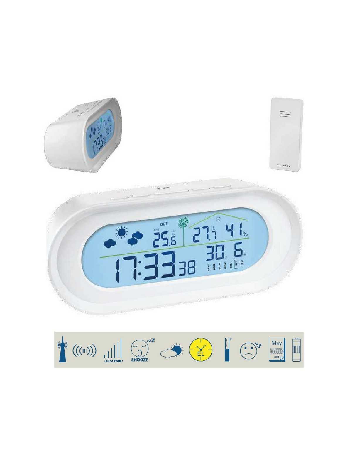 STAZIONE BAROMETRICA RADIOCONTROLLATA JD9530 JD9530 Lowell