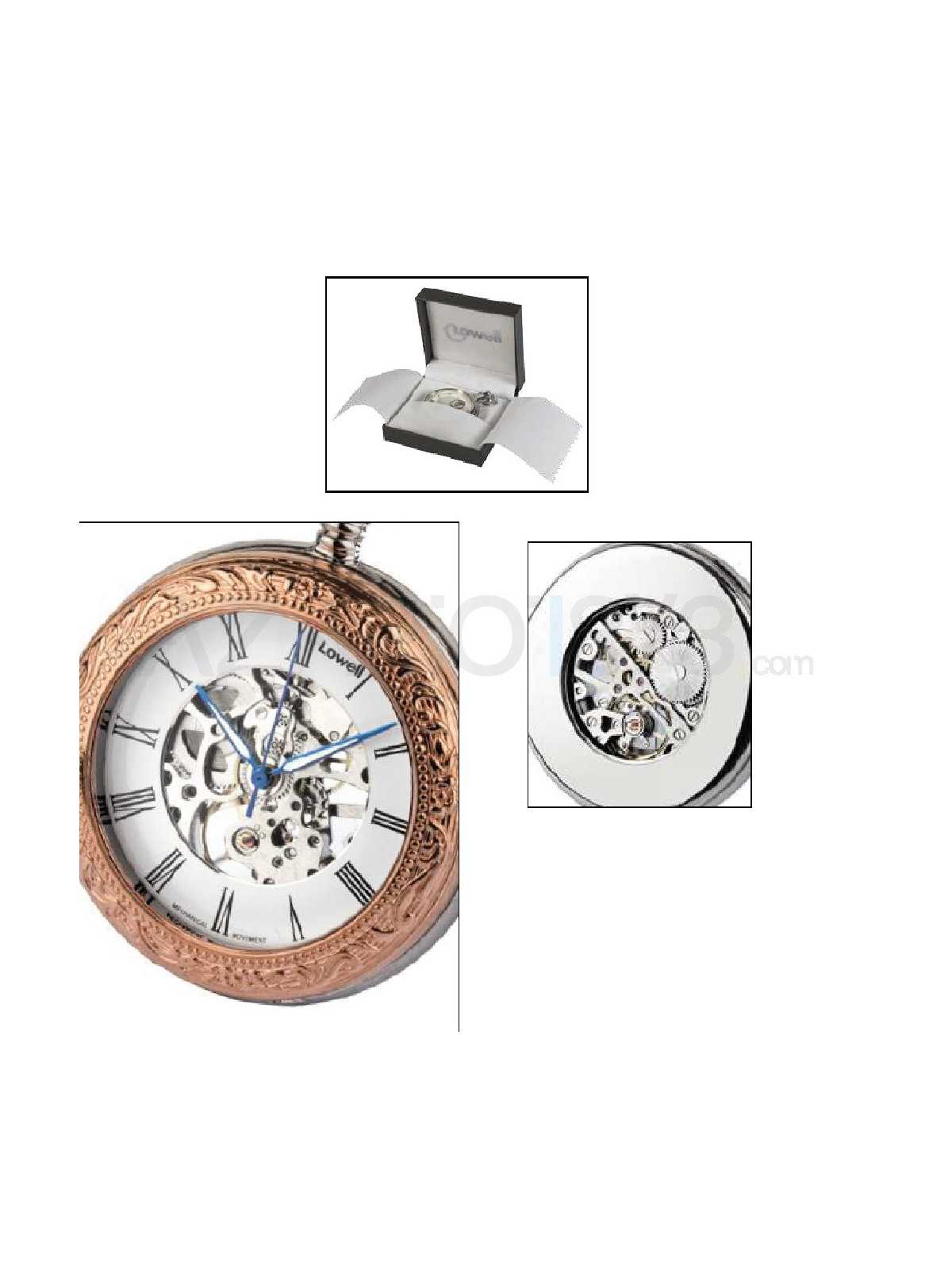 OROLOGIO DA TASCA LOWELL HERALD PO8115 PO8115 Lowell