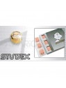 STUDEX PRE-ORECCHINI MINI DORATI CON PIETRE BIANCHE M204Y Studex