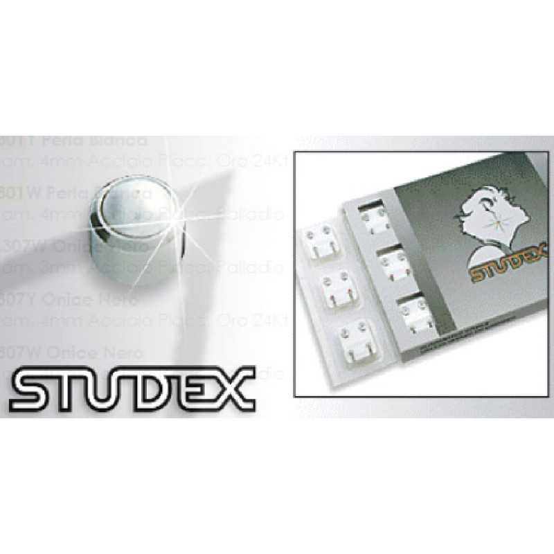 STUDEX PRE-ORECCHINI MINI IN ACCIAIO CON PERLINA M301W Studex