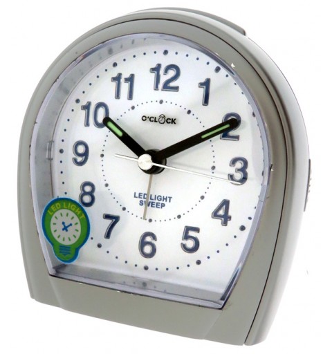 SVEGLIA O'CLOCK ST4400 SILVER ST4400/S O'Clock