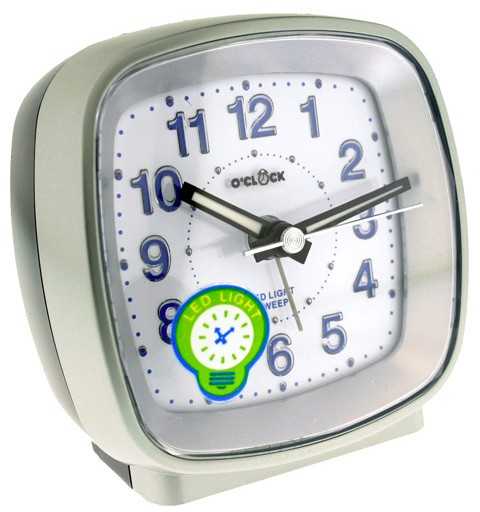 SVEGLIA O'CLOCK ST4100 SILVER ST4100/S O'Clock