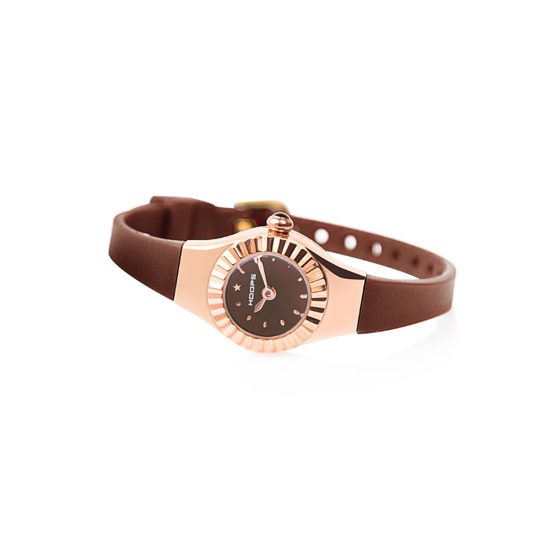 OROLOGIO HOOPS NOUVEAU TRES JOLIE 2233LP01 H2470L-RG03 Hoops