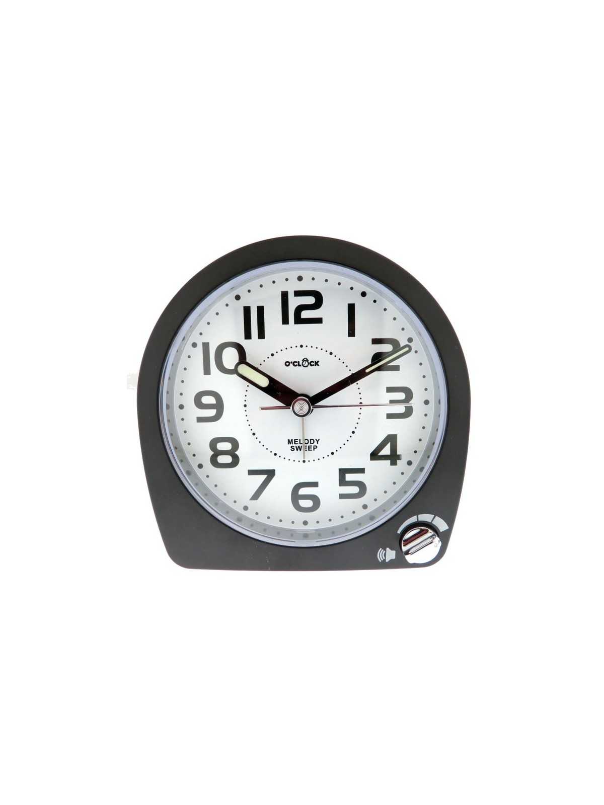 SVEGLIA O'CLOCK ST 5360 NERO ST5360MEL/N O'Clock