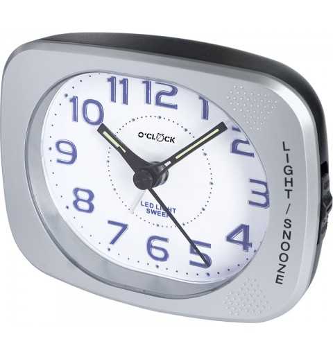 SVEGLIA O'CLOCK ST 5520 SILVER ST5520 /S O'Clock