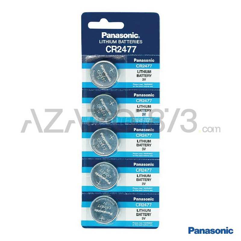 PANASONIC CR2477 - BL5 CR2477P-BL5