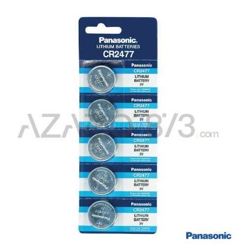 PANASONIC CR2477 - BL5 CR2477P-BL5