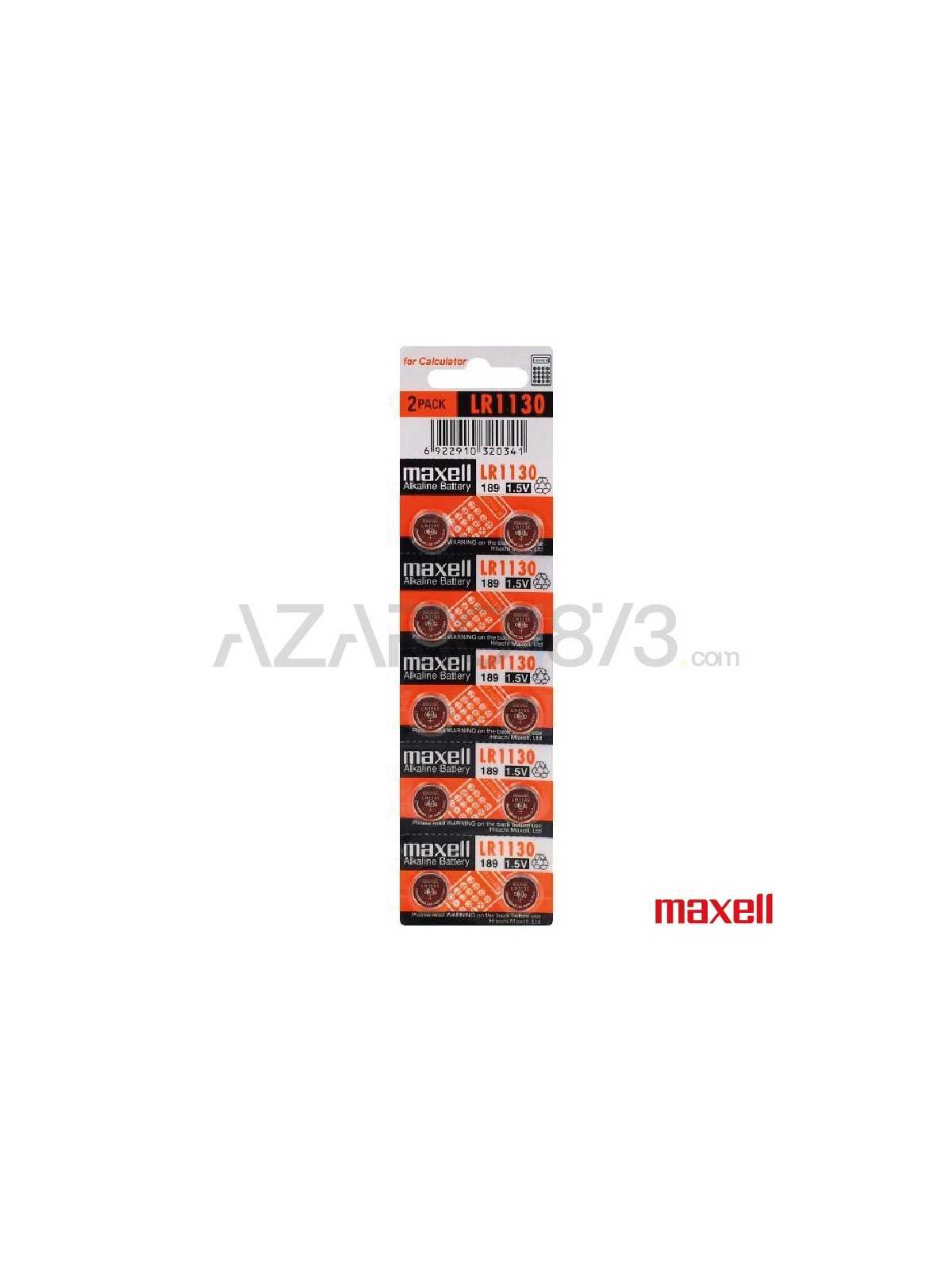 PILA MAXELL LR1130 - BL10 LR1130 Maxell