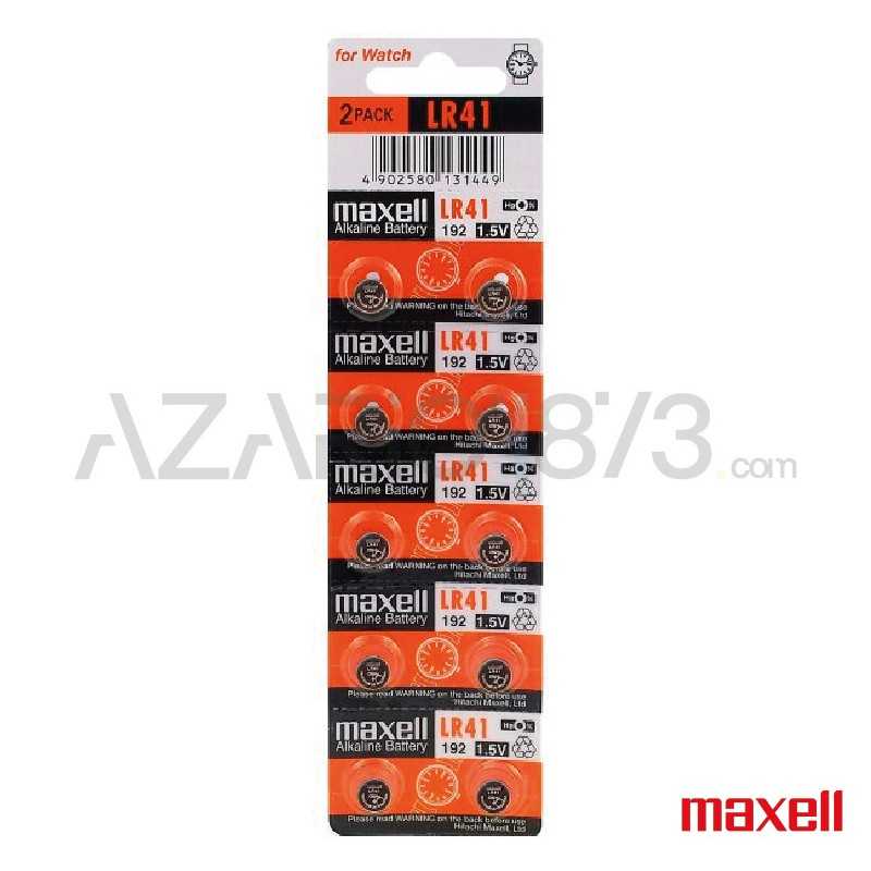 MAXELL LR41 - BL10 LR41 Maxell