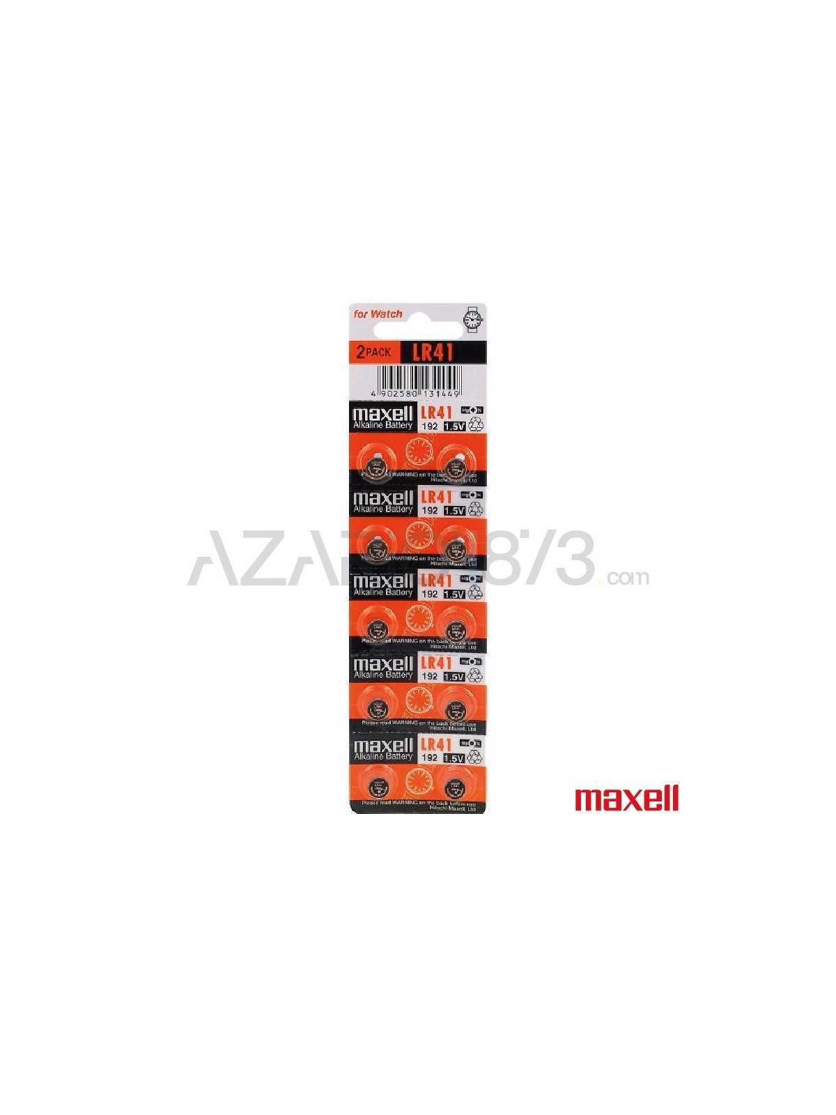 PILA MAXELL LR41 - BL10 LR41 Maxell