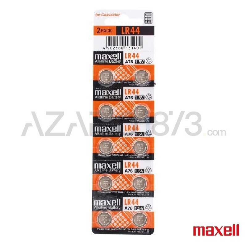 PILA MAXELL LR44 - BL10 LR44 Maxell