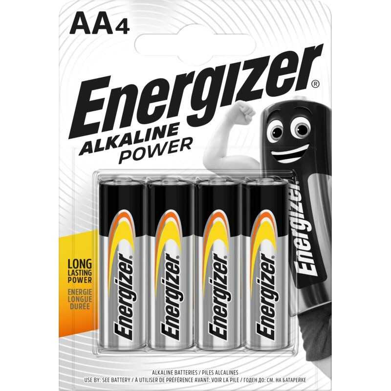 PILA ENERGIZER LR6 AA STILO E91 - BL4 LR6EN Energizer