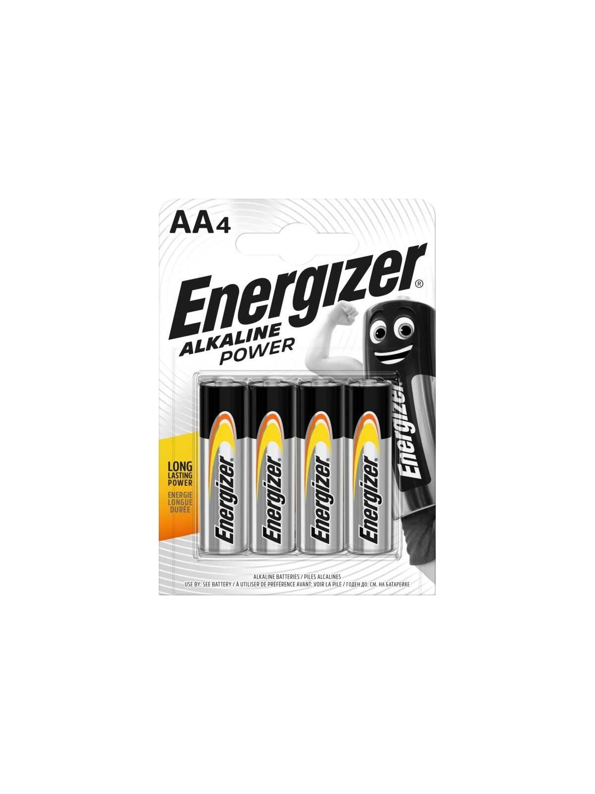 PILA ENERGIZER LR6 AA STILO E91 - BL4 LR6EN Energizer