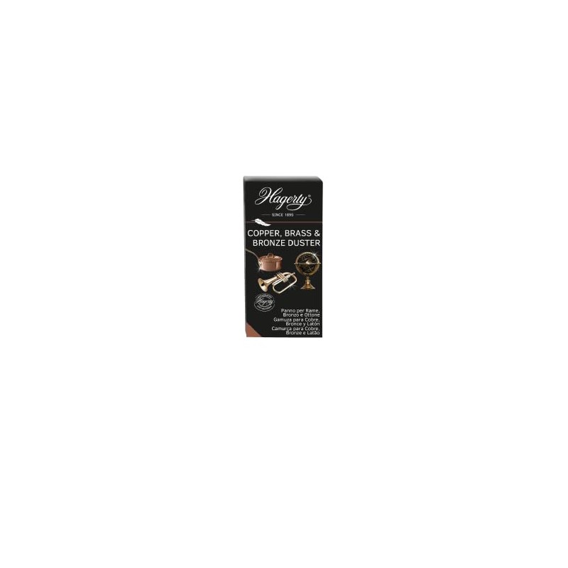 HAGERTY COPPER BRASS & BRONZE DUSTER CLOTH - 36 X 55 CM H118025 Hagerty