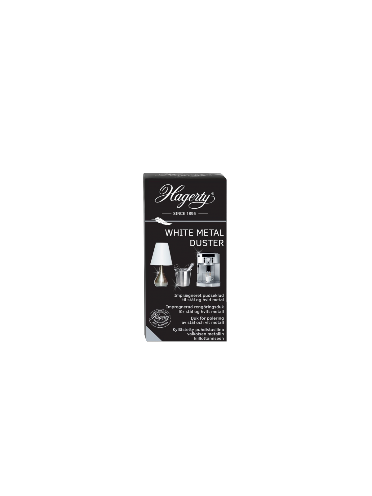 HAGERTY WHITE METAL DUSTER - 36 X 55 CM H118057 Hagerty