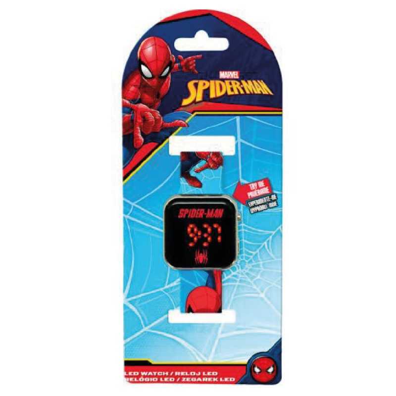 Orologio Led Spiderman "Blu" SPD4987 Marvel