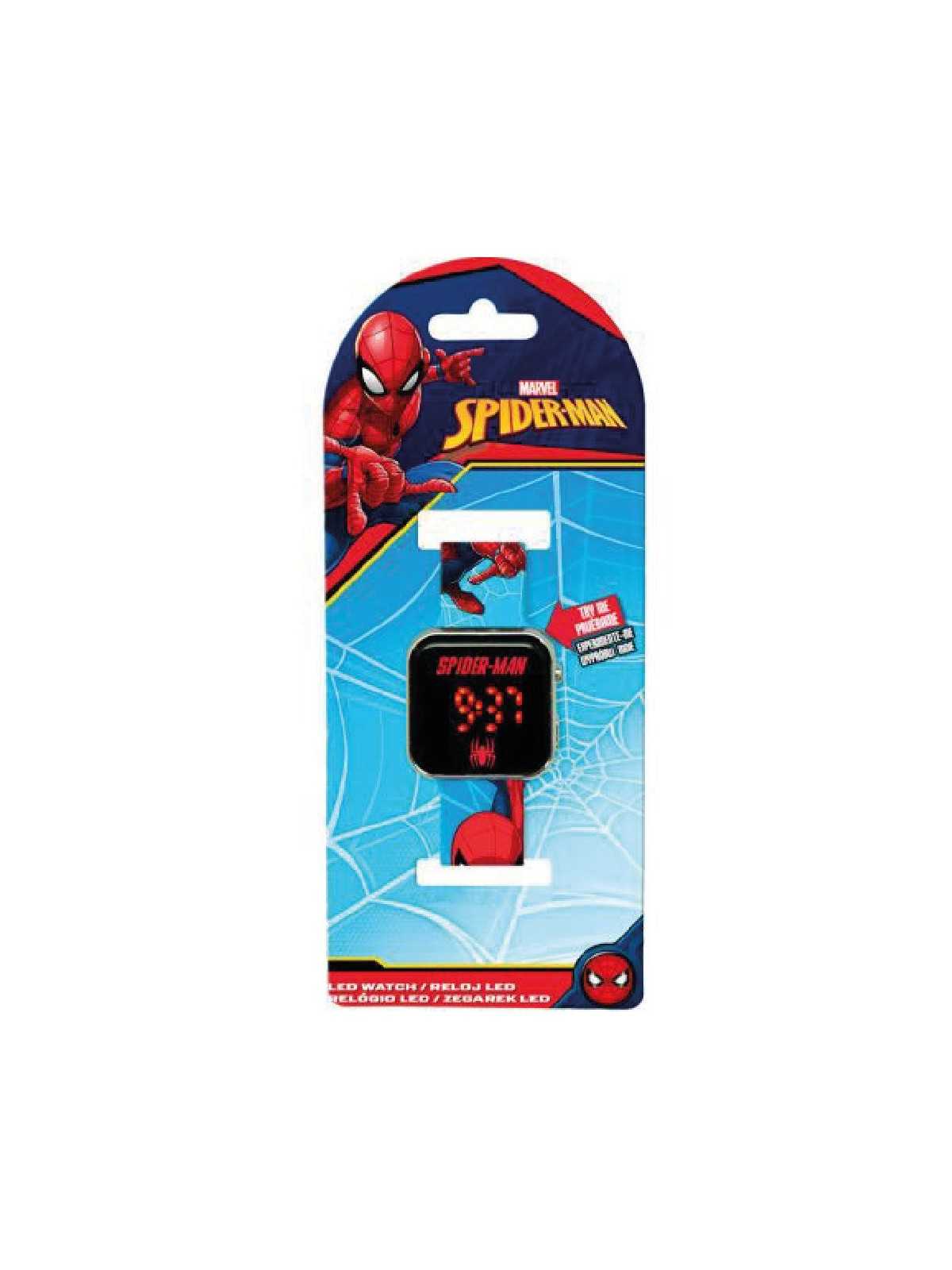 Orologio Led Spiderman "Blu" SPD4987